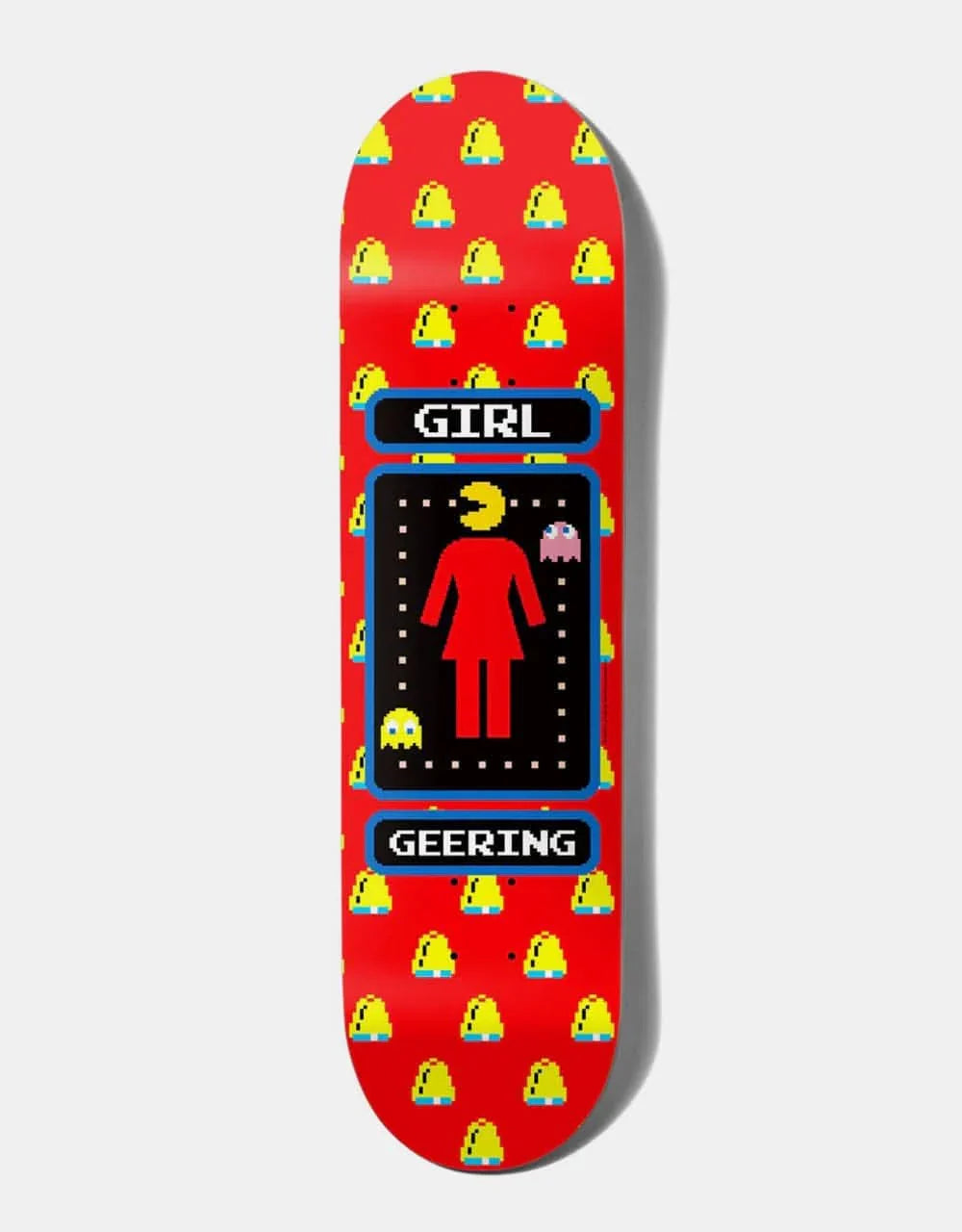 Girl Skateboard Deck Pac-Man Breana Geering 8"