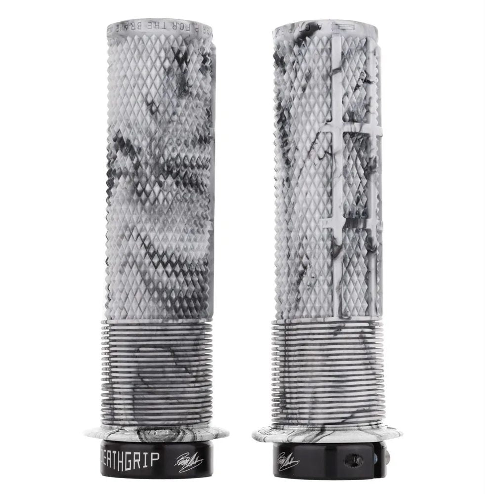 DMR BRENDOG DeathGrip Flanged Snow Camo White