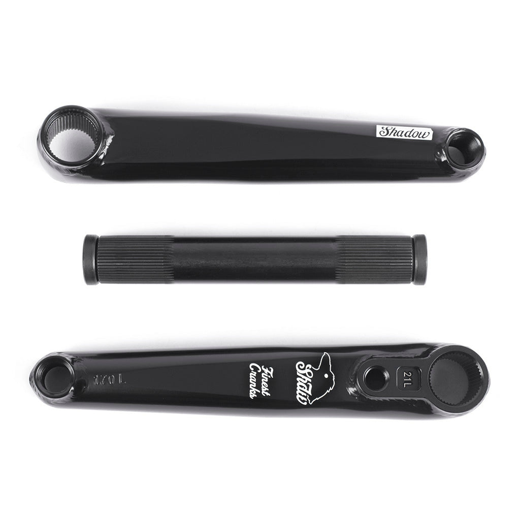 Shadow Finest 22mm Cranks Black