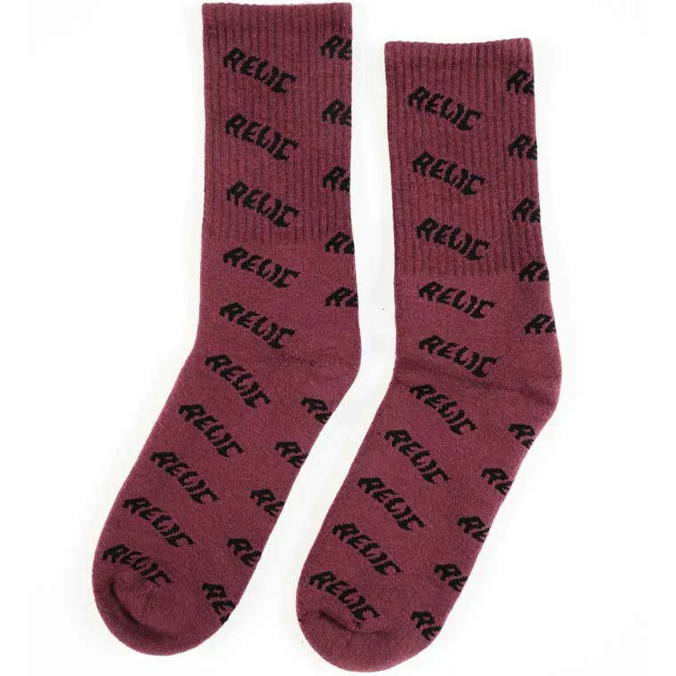 Relic Stoned All Over Sock Purple