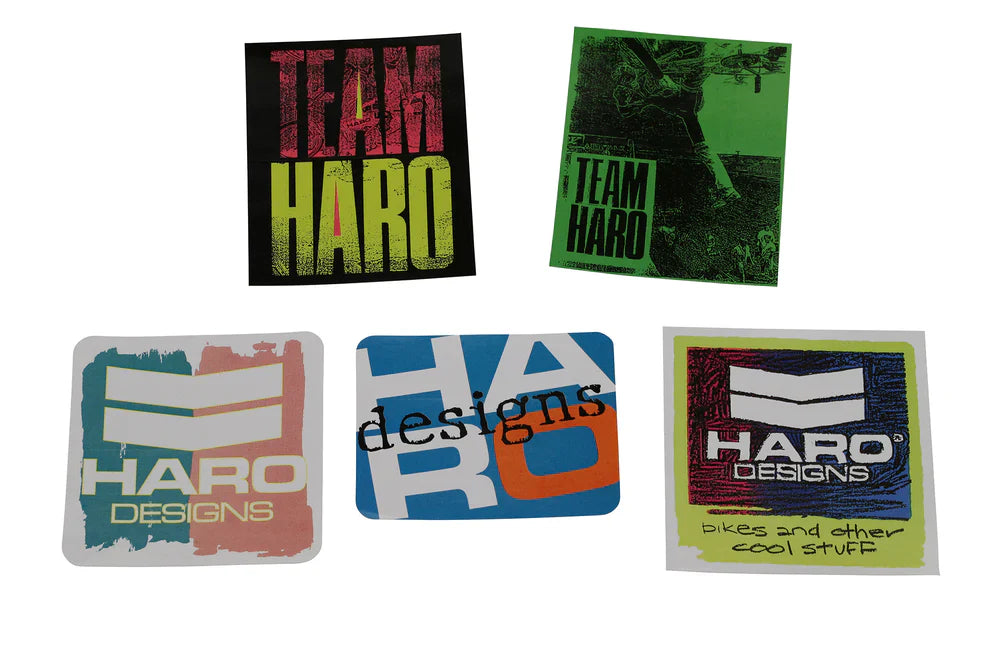 Haro Vintage sticker set