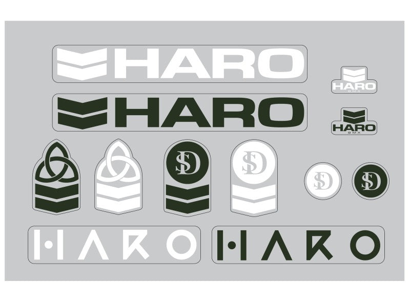 Haro SDv3 Frame Decals