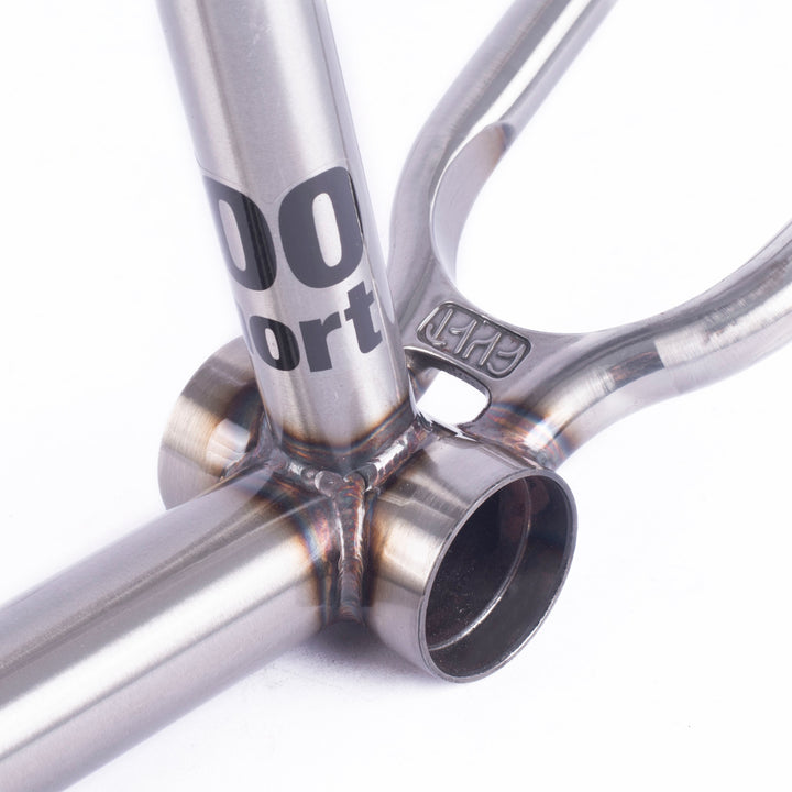 Cult 2 Short IC Brakeless Frame - Raw | BMX