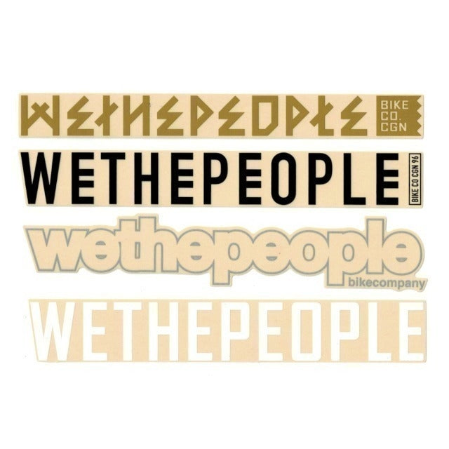 Wethepeople 4BIG sticker set