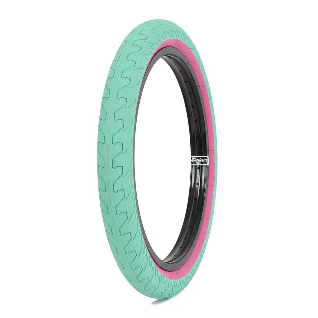 Rant Squad Tyre 20" Teal / Pink Sidewalls 2.35"