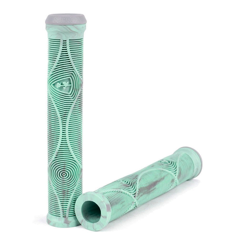 Subrosa Genetic Flangeless DCR Grips Teal Drip