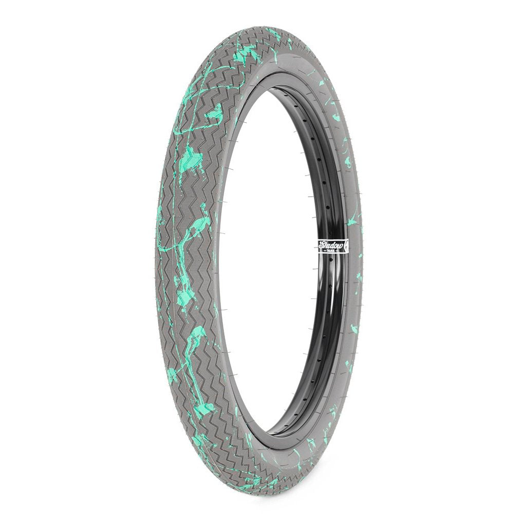 Subrosa Sawtooth Tyre 20" Grey / Teal Drip 2.35"