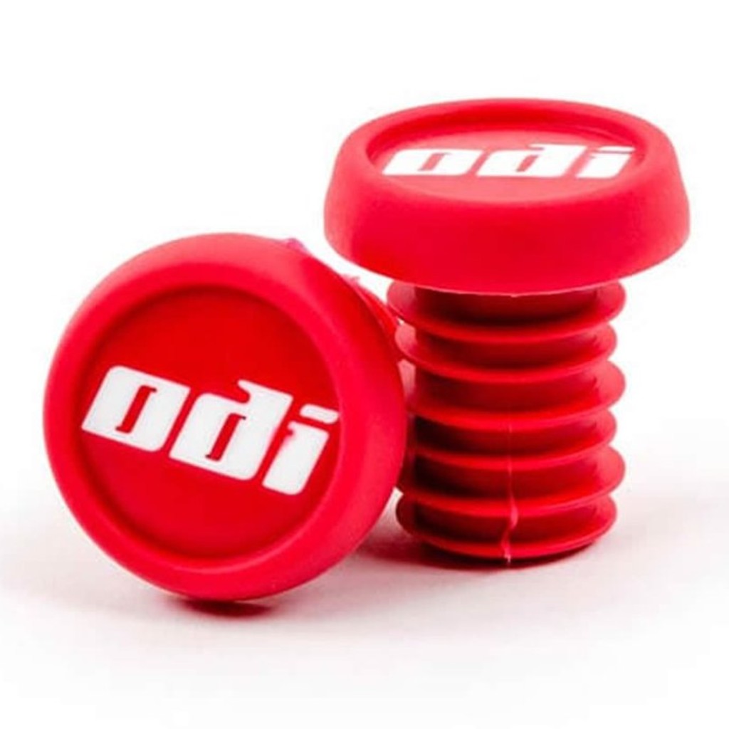 ODI Nylon Bar Ends Red