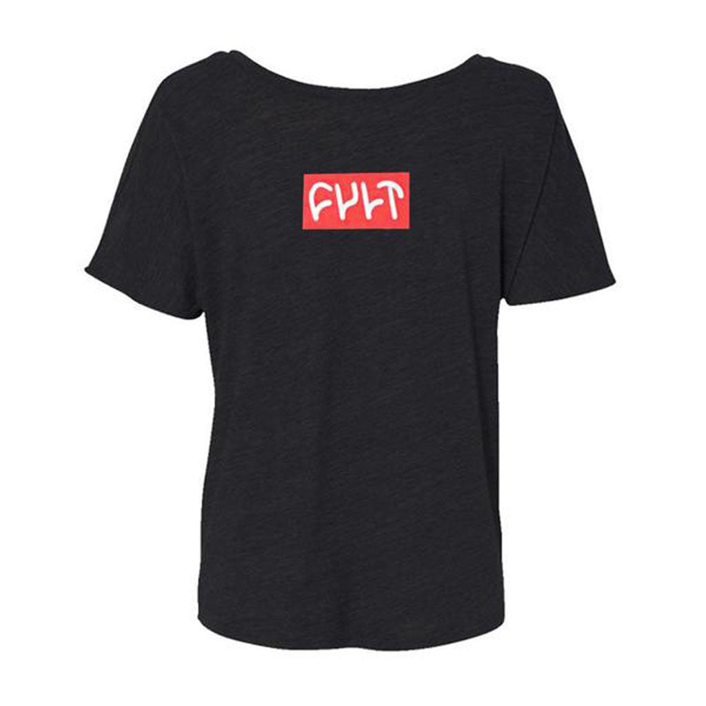 Cult Logo Womans T-shirt Black