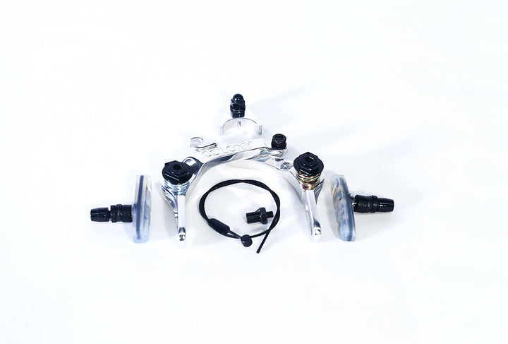 Colony Brethren Brake Set Forged & CNC Alloy Clear pads