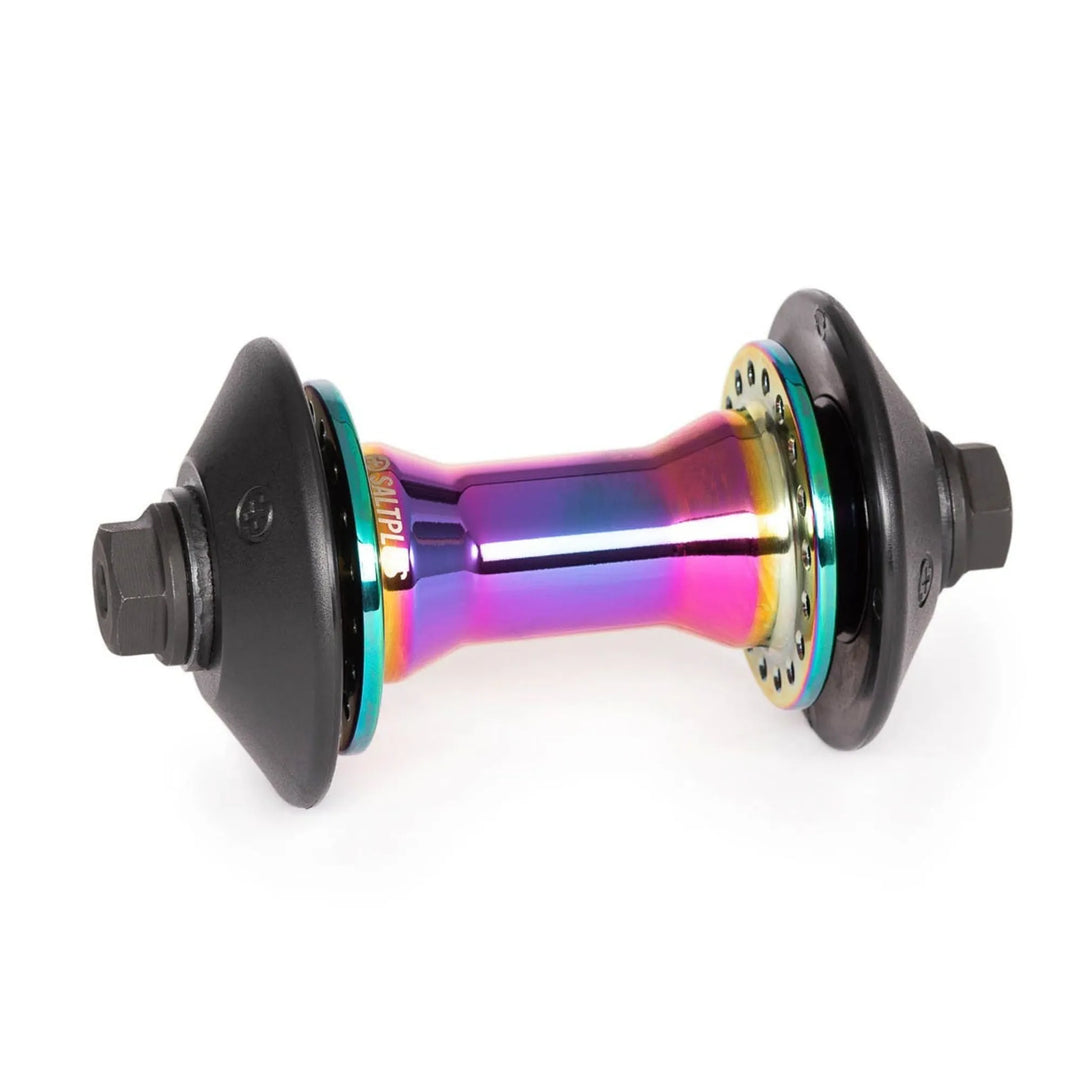 Salt Plus BMX Trapez Front Hub 36h Oilslick With Guards