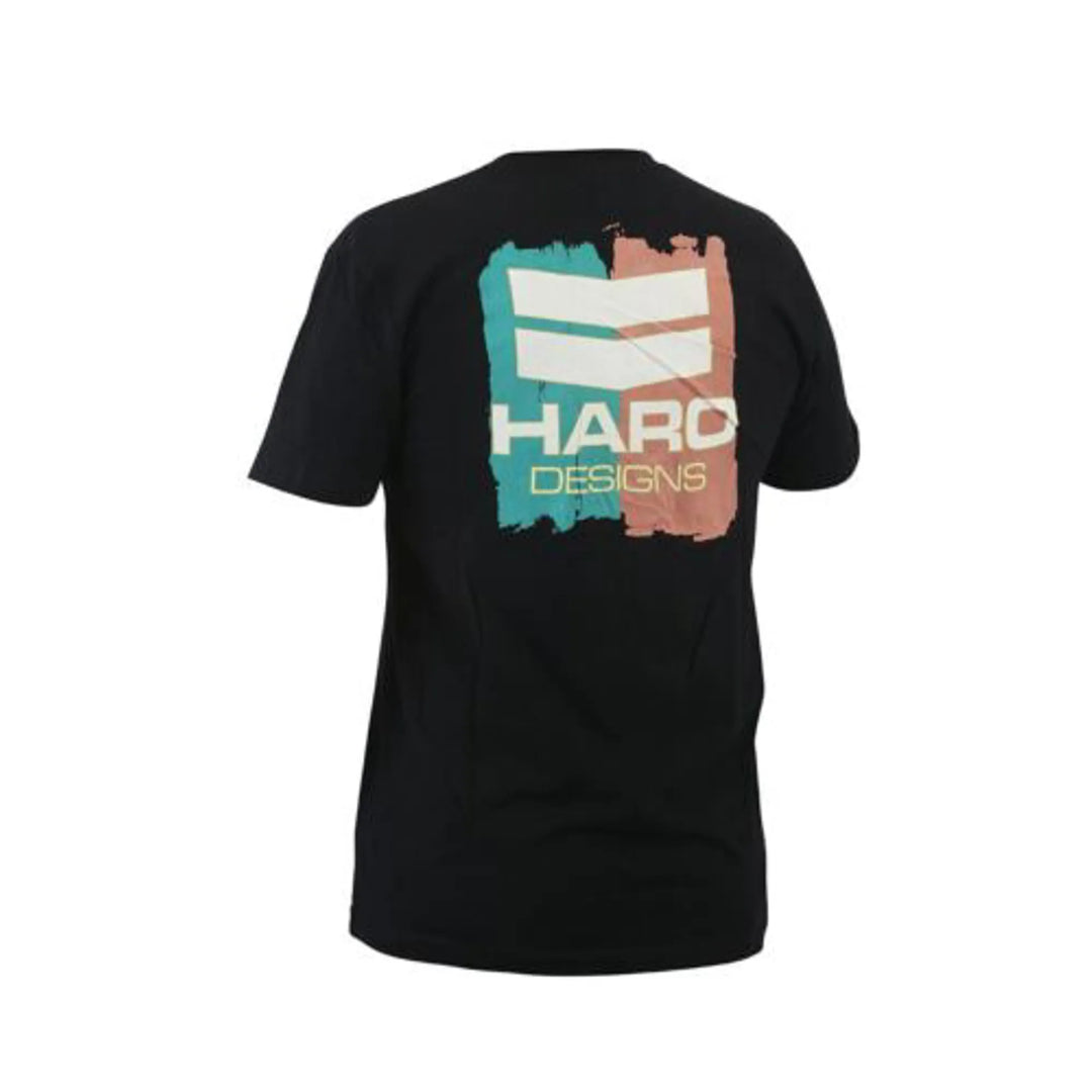 Haro Designs Paint T-shirt Black XXL