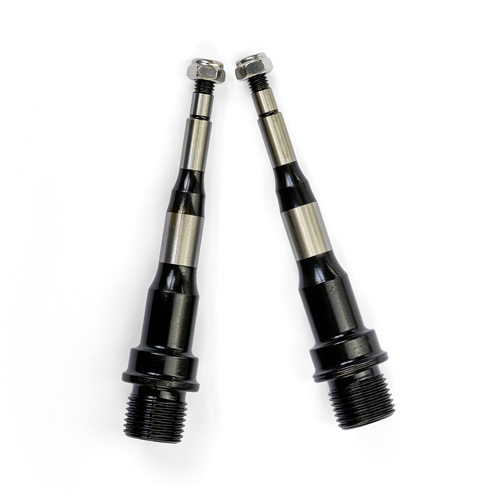 HT Components Replacement Axles Various Black 9/16 M-1 Pedals