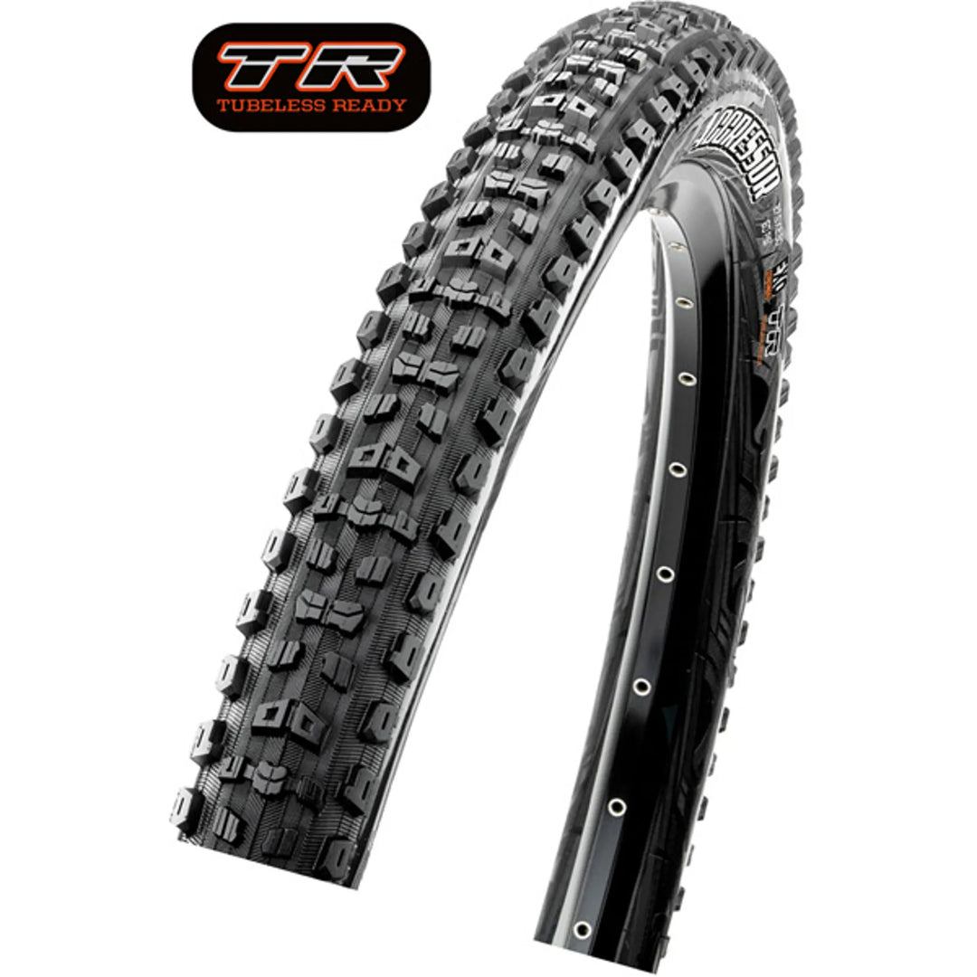 Maxxis Aggressor 27.5 x 2.30 120 TPI Folding Dual Compound TR / DD Tyre