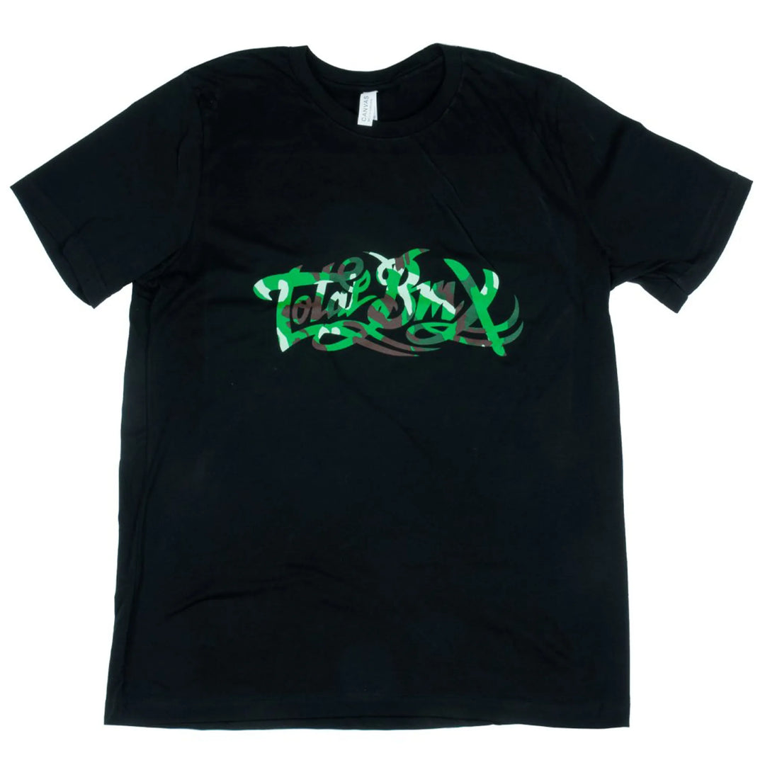 Total Camo Logo T-Shirt Black