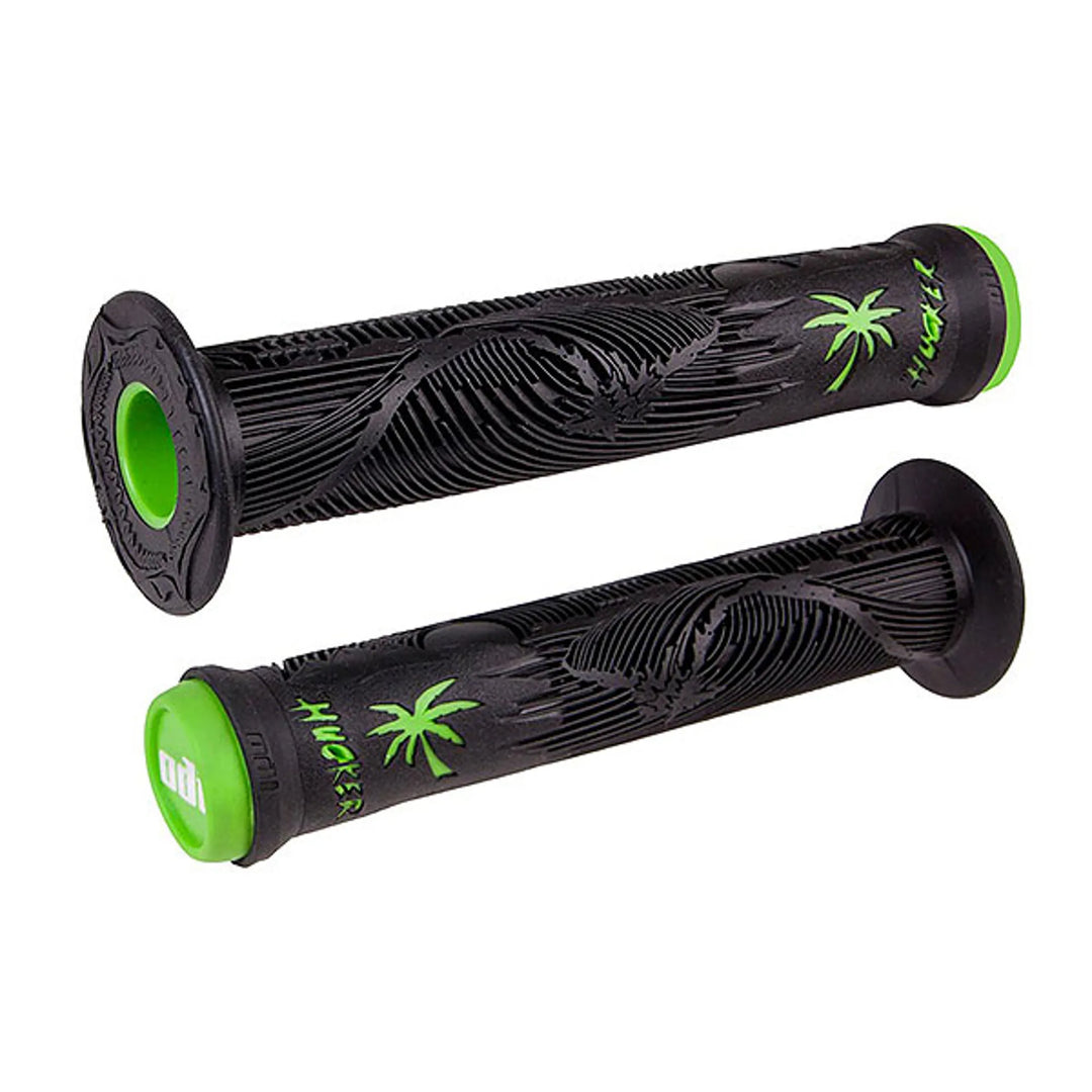 Odi BMX Mike Hucker Clark Signature Grips Black / Green
