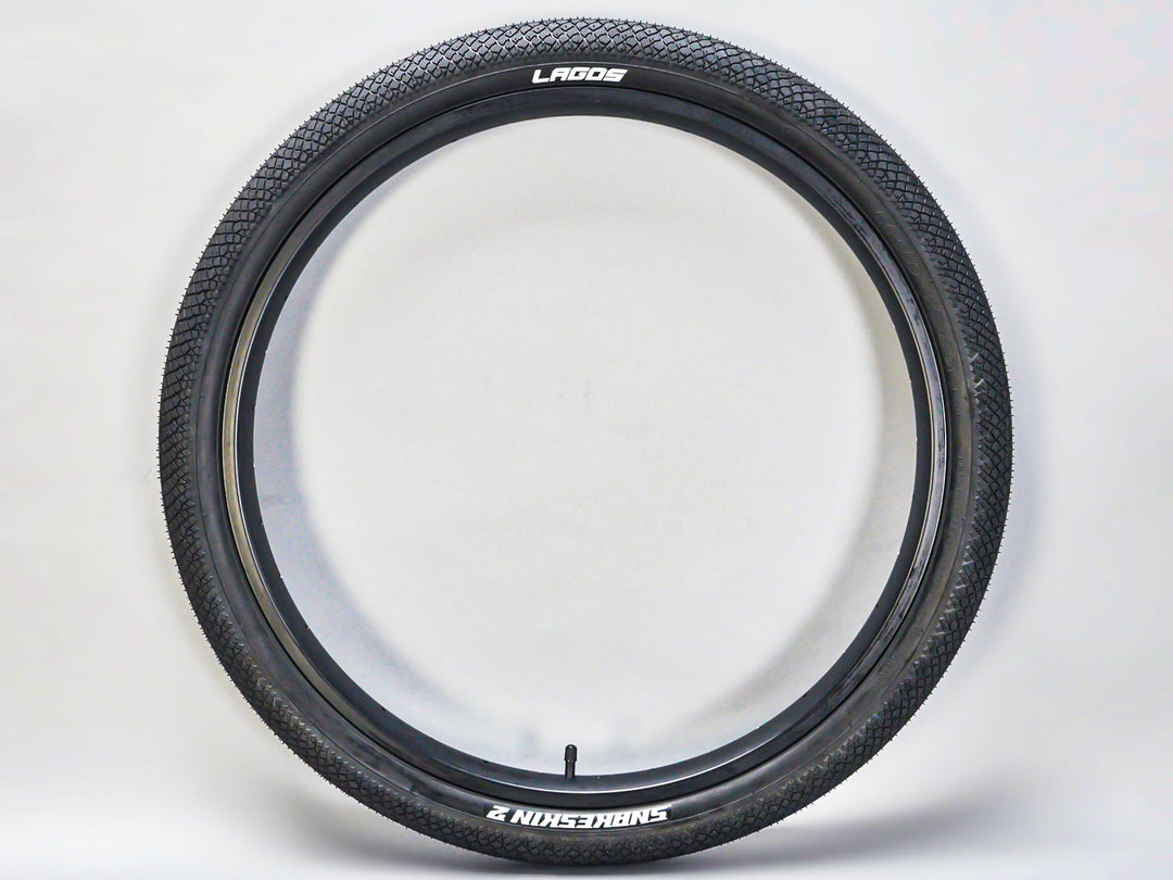 Lagos 27.5 Inch Snakeskin V2 Tyre Black Pair