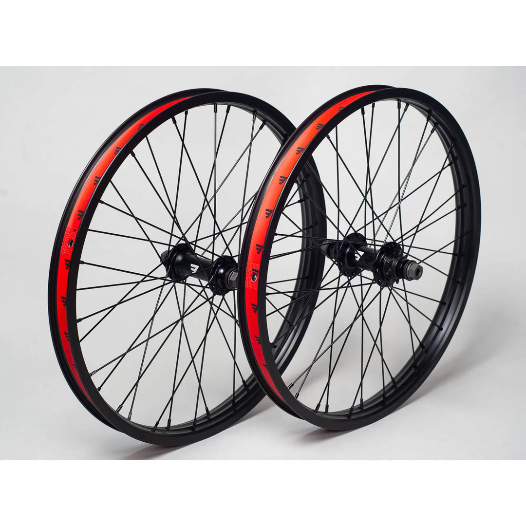 Mafia Bikes Pablo 20 Inch Cassette Wheelset Black