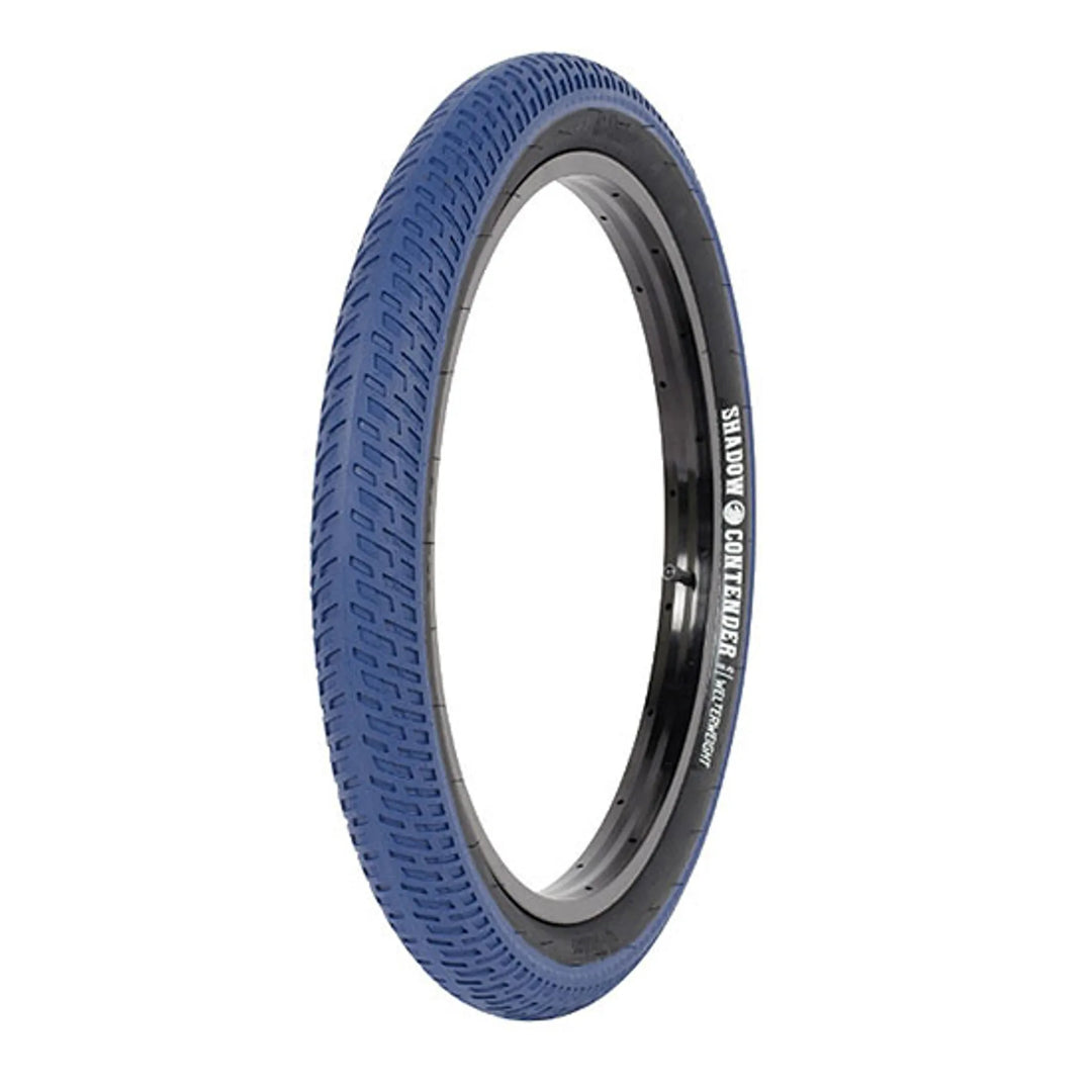 Shadow Conspiracy Contender Welterweight Tyre Blue/Black Sidewall 2.35