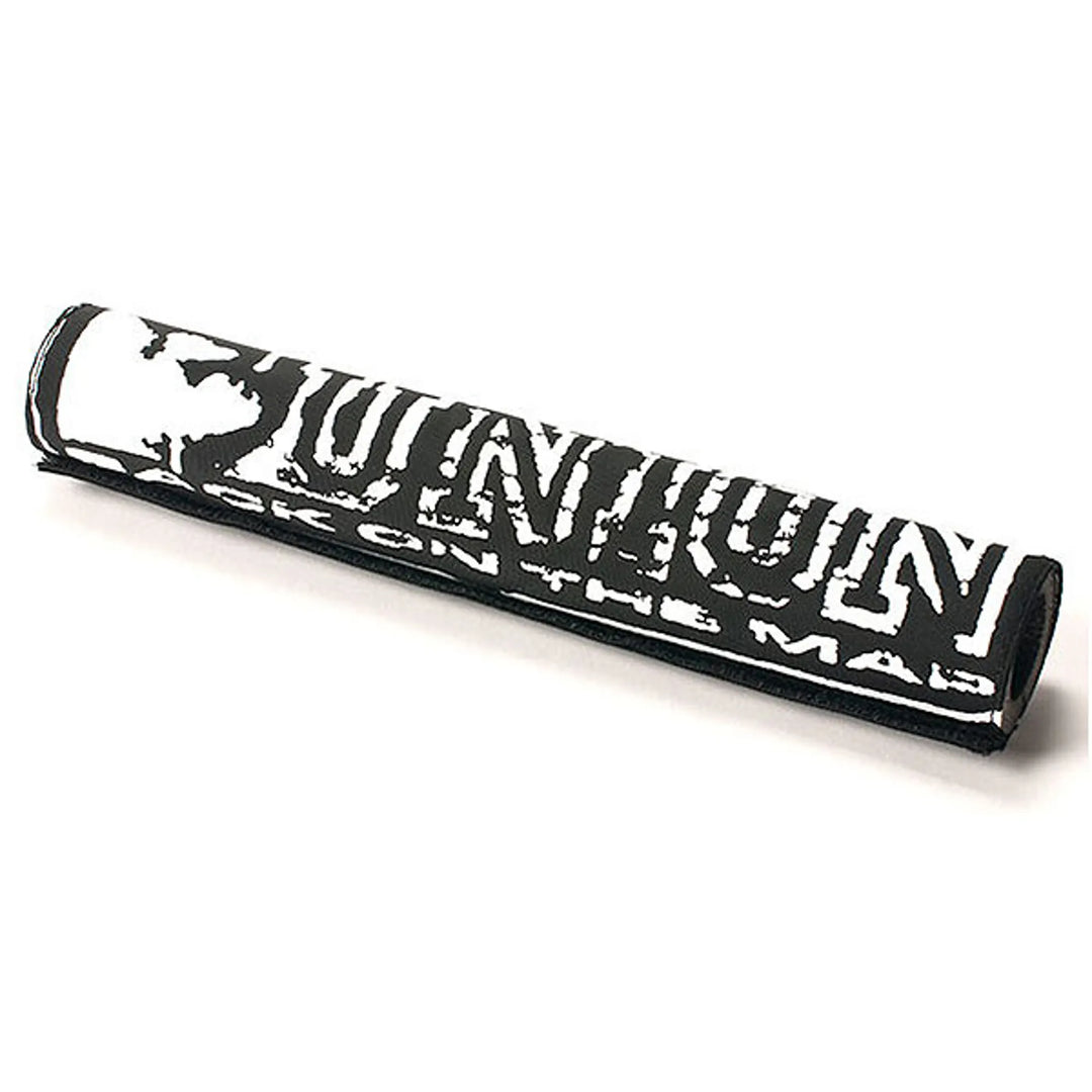 United BMX X Bicycle Union Frame Top Tube Pad Black / White
