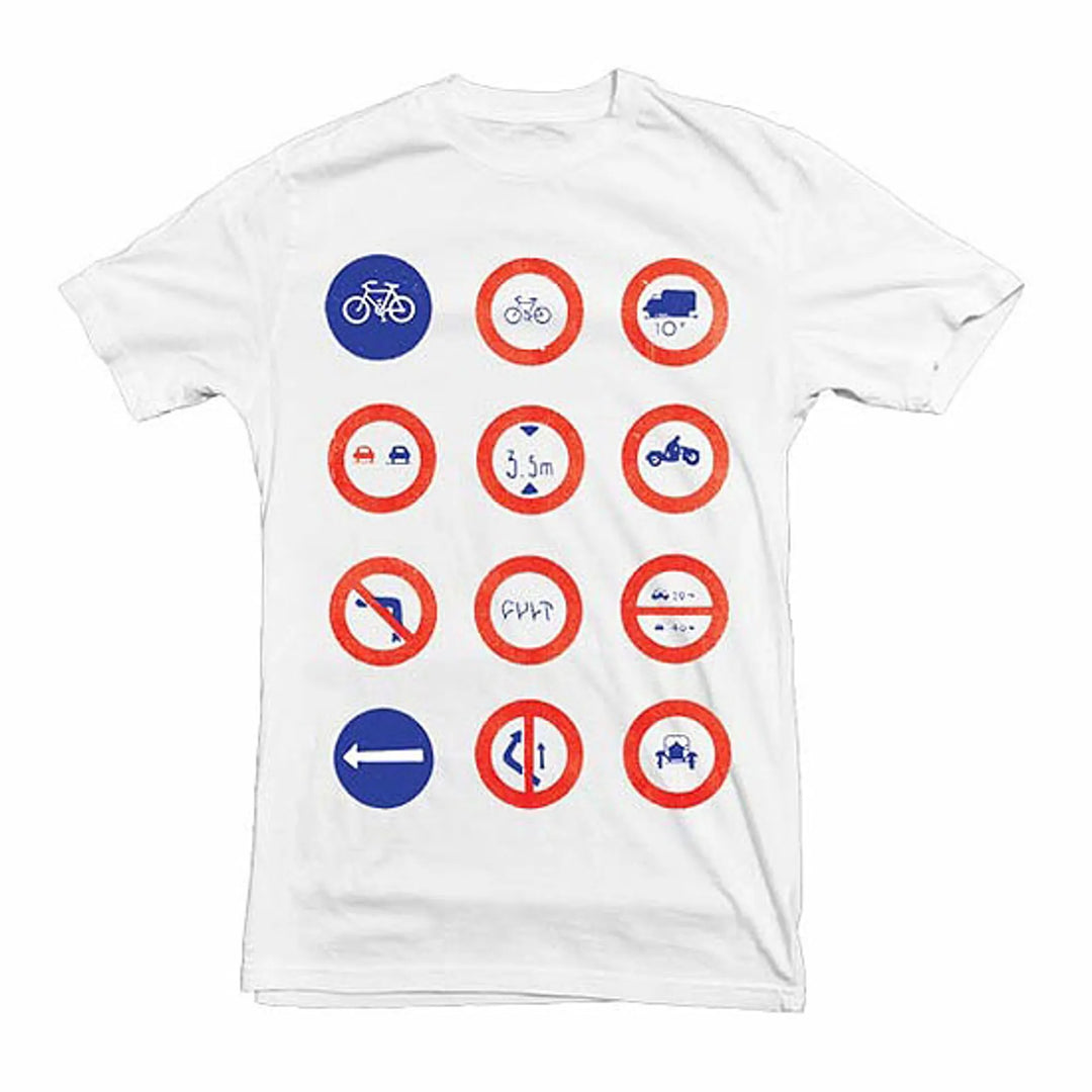 Cult Signs Tee Medium White