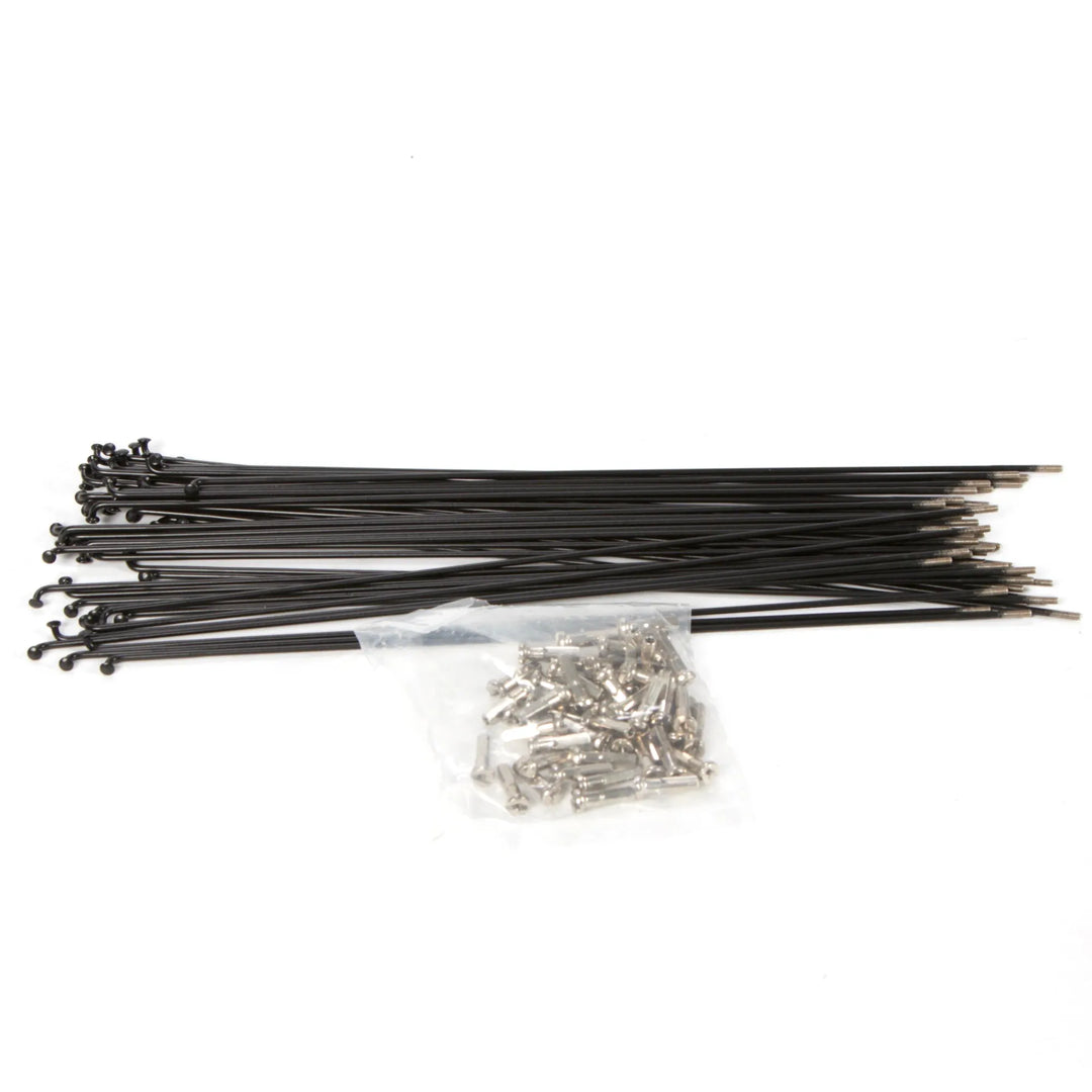 Dk Bicycles Spokes SS Double Butted Black 244mm