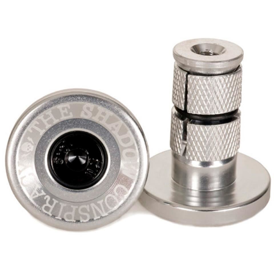 Shadow Conspiracy Deadbolt Bar Ends Raw Polished