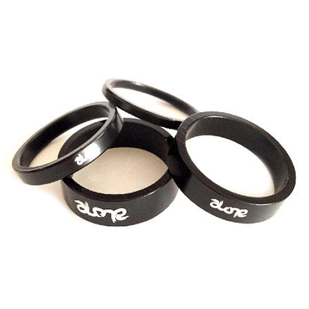 Alone BMX Headset Spacer Set Black