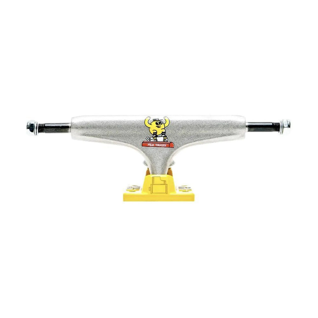 Film trucks x Blast Collab Skateboard Trucks Silver Yellow 5.25 Pair