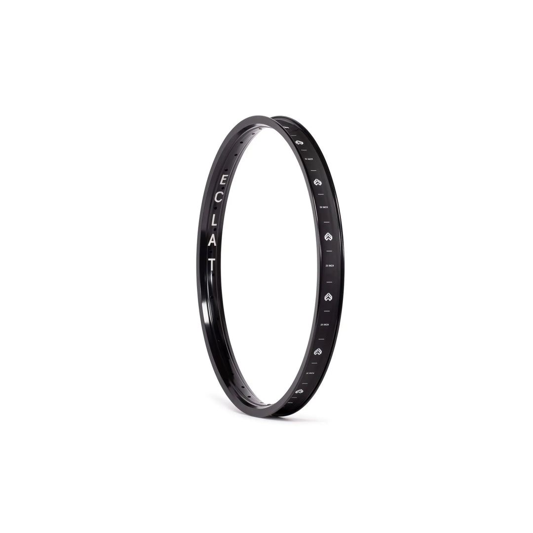 Eclat Camber Sleeved Straight Rim Black