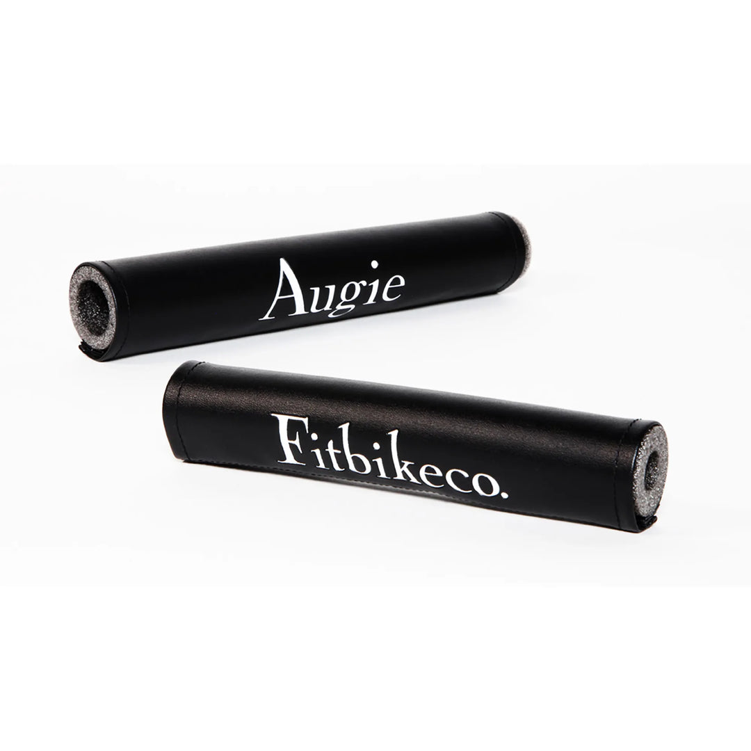 Fit Frame Bar Pad Set Black Faux Leather