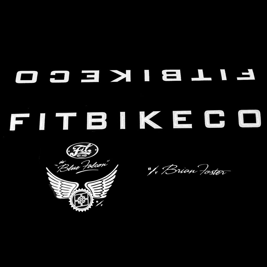 Fit BF Frame Sticker Pack White