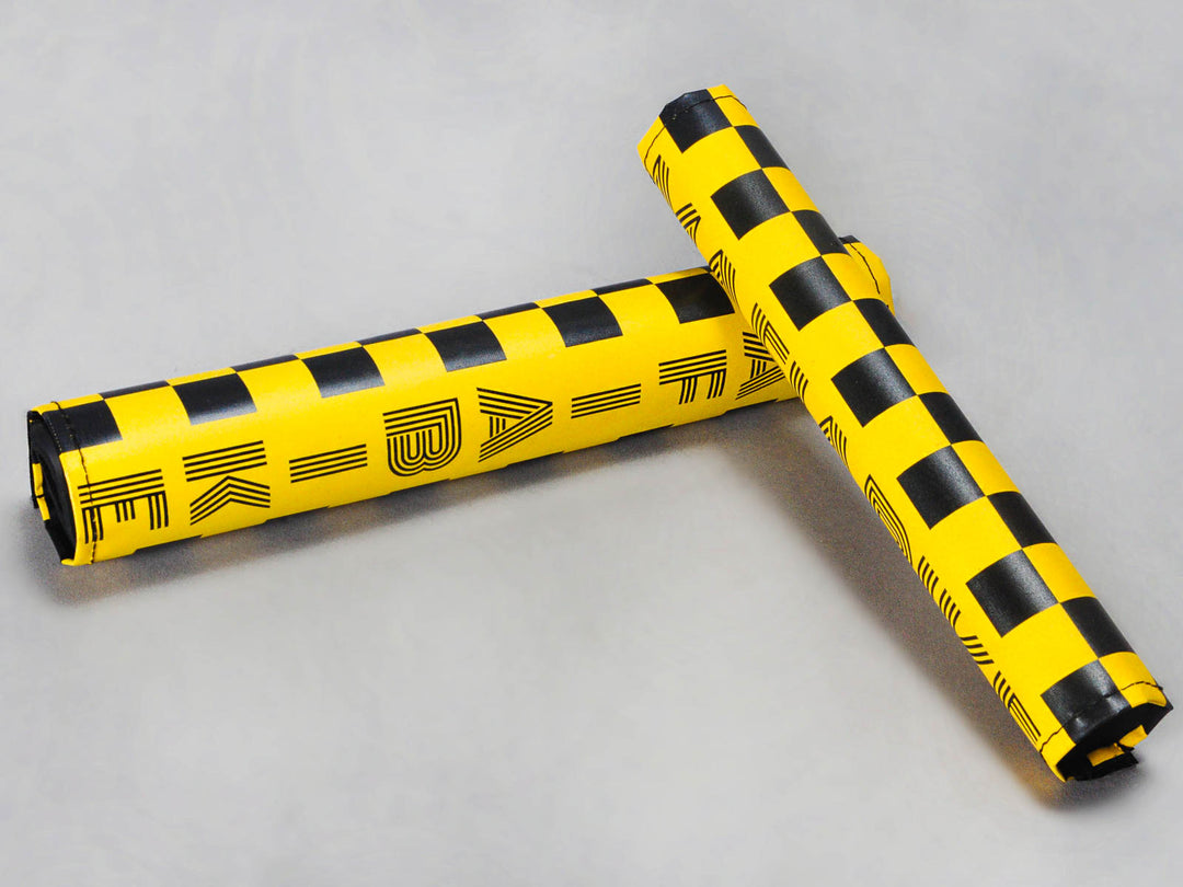 Mafia Bikes Checkered Pad Set Yellow / Black