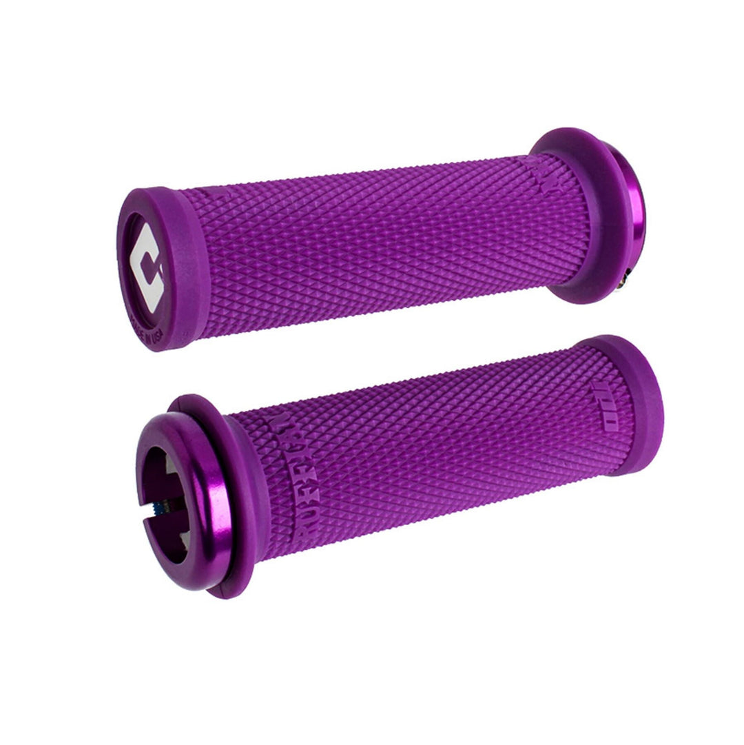 ODI Ruffian Mini V2.1 Lock On Grips Purple 110mm