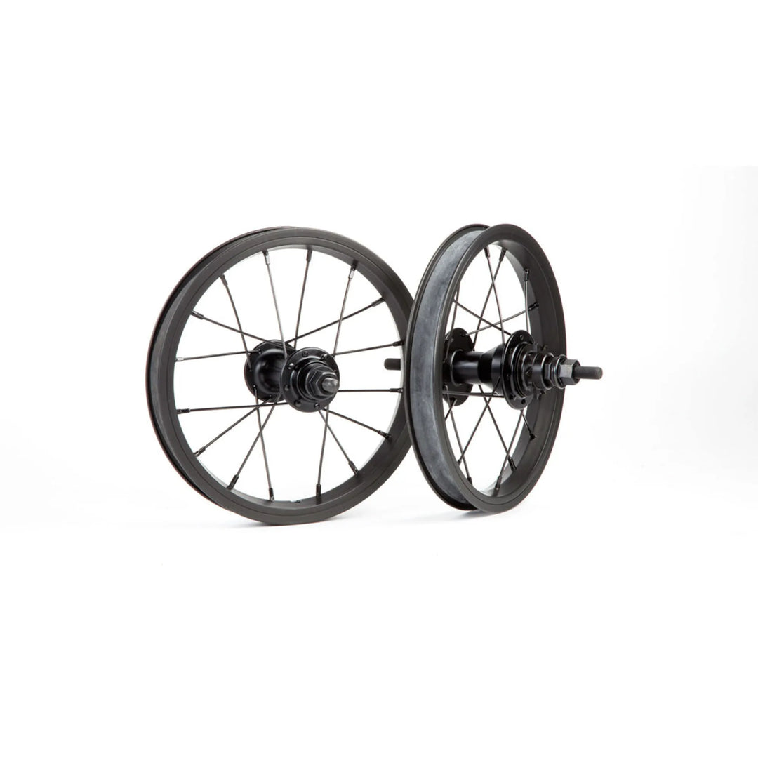Fit OEM 12 Inch Wheelset Black RHD