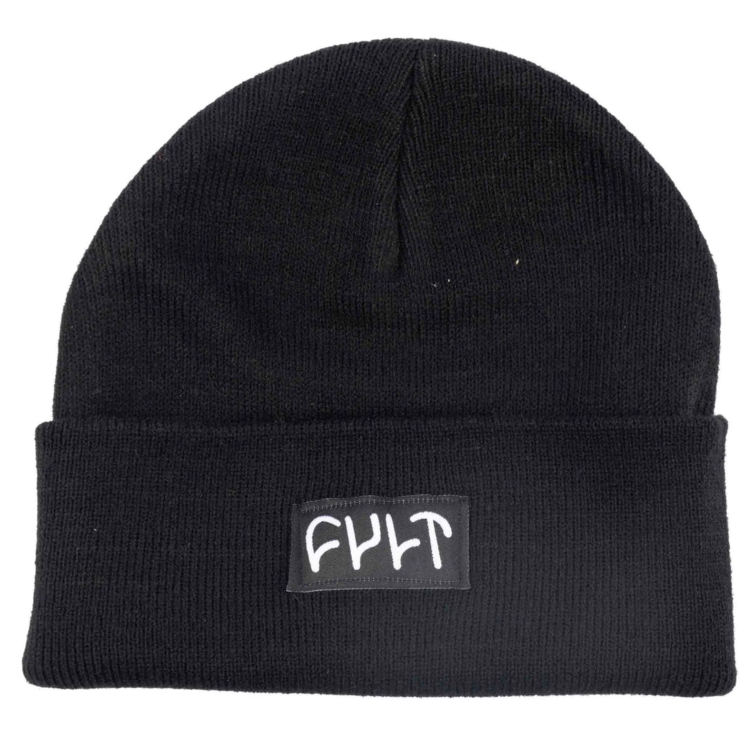 Cult Witness Tight Knit Beanie Black