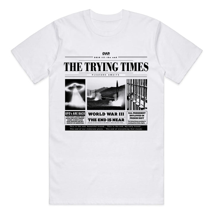 Cult Trying Times T-Shirt White
