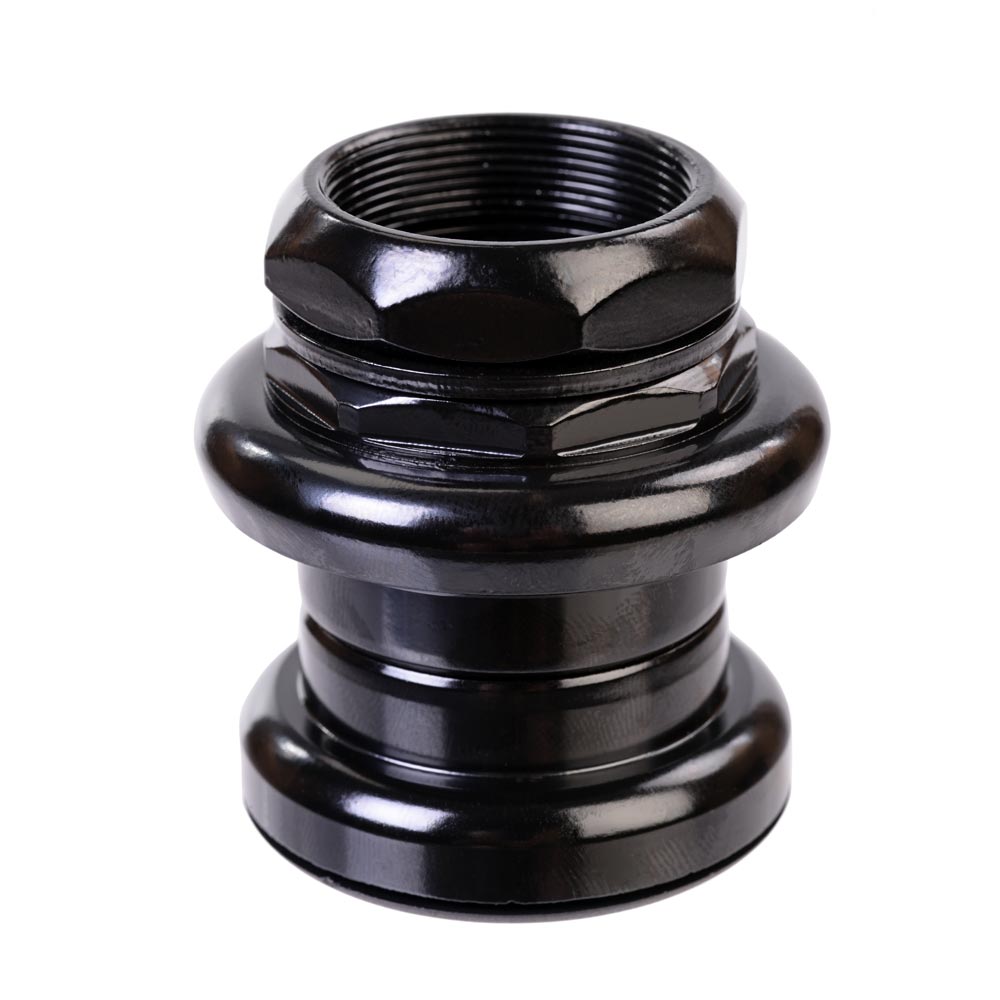 4-Jeri 1 1/8 Threaded Headset Black 11/8