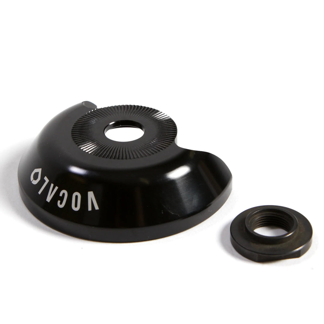 Vocal BMX Drive - Side Rear Hub Guard with Lip Black 14mm