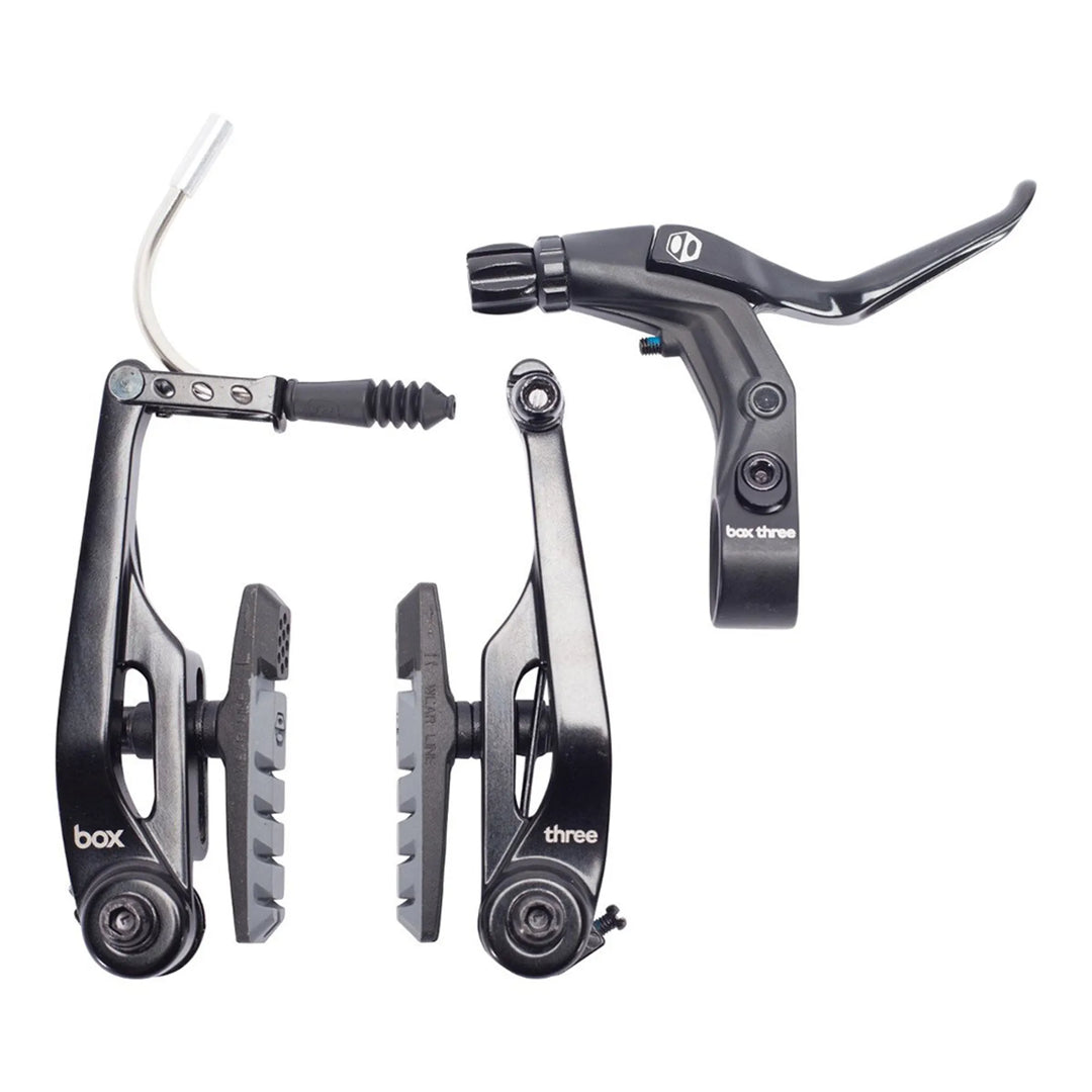 Box Three Brake Kit Long Black 108mm