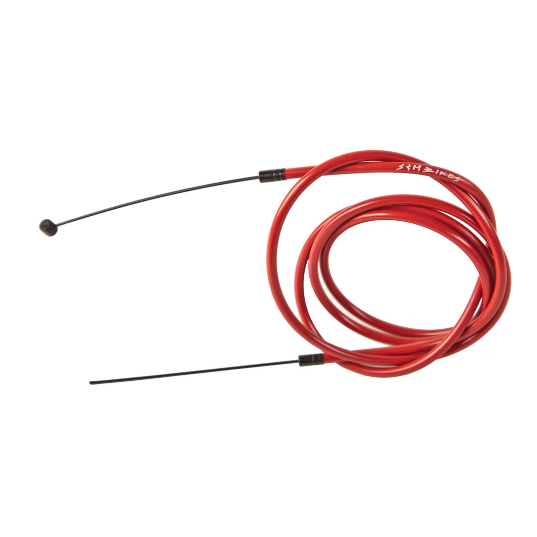 S&M Linear Brake Cable Red