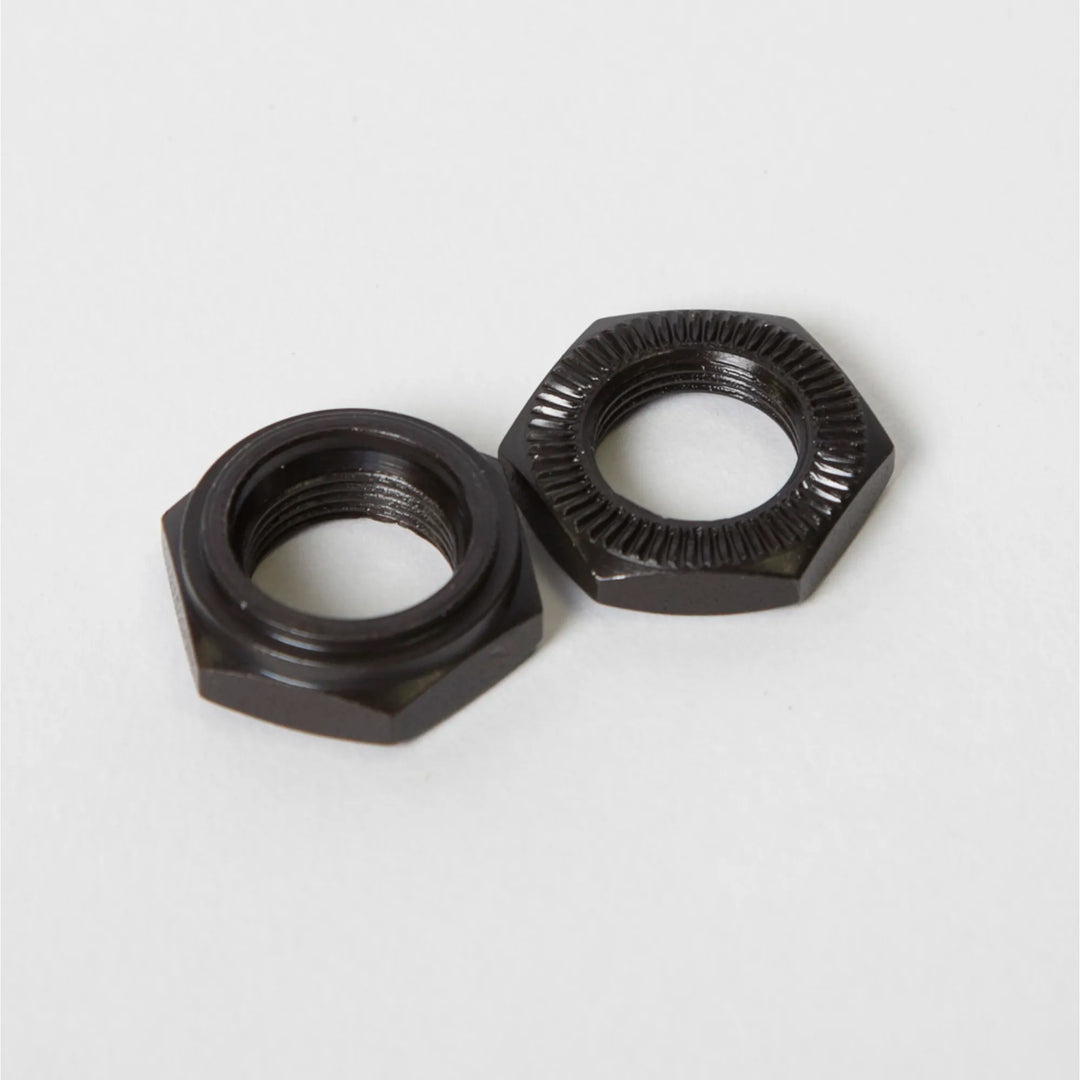 Profile Jam Lock Nuts for Male 14mm  Black