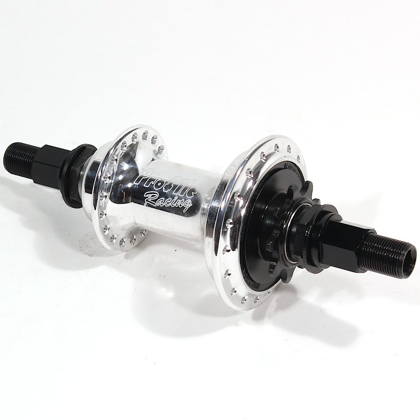 Profile Elite Rear Male Cassette Hub Polished 9T