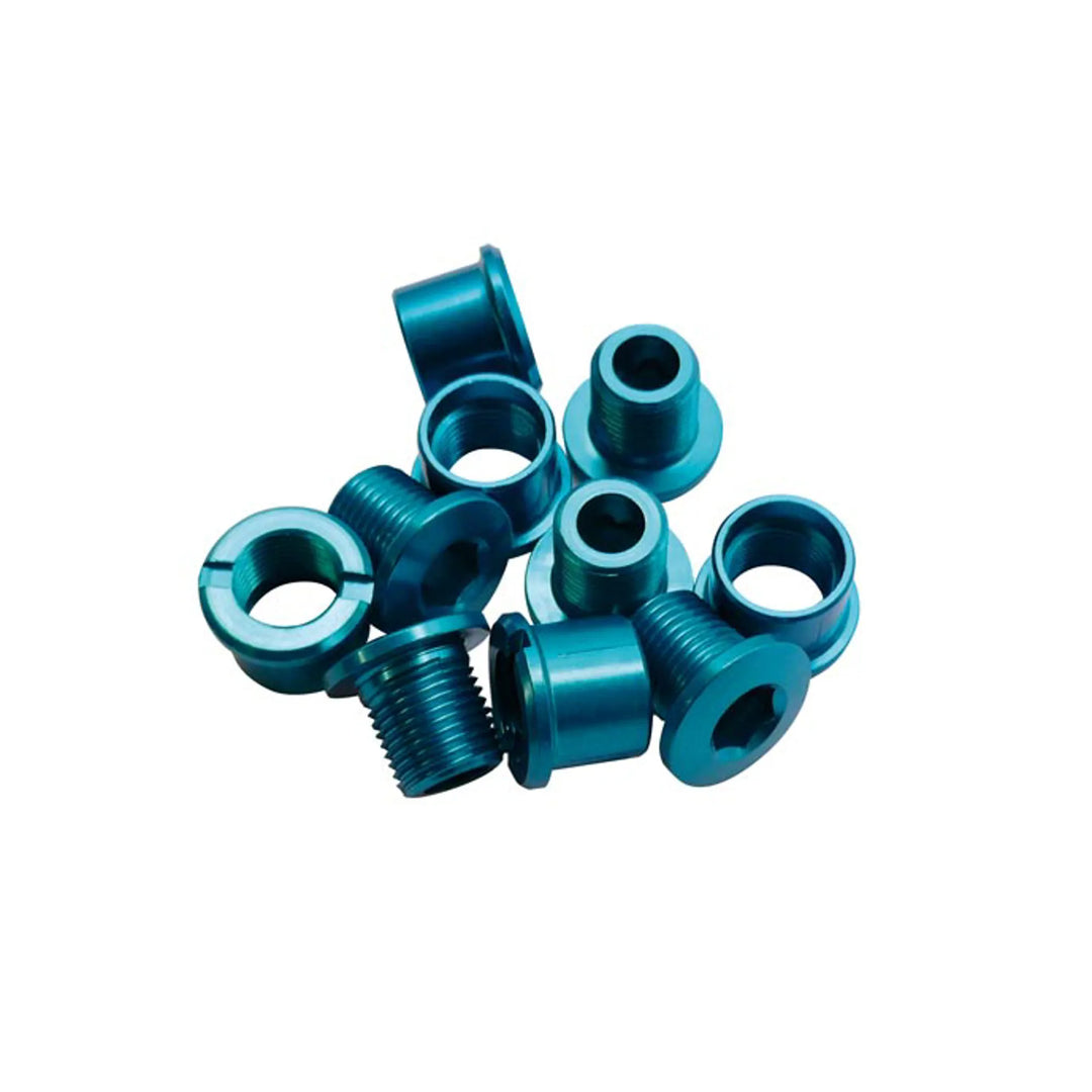 ID Chain Ring Bolt Alloy Blue