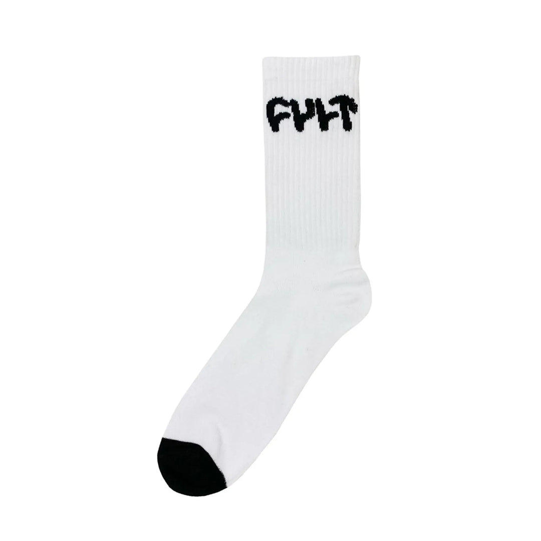 Cult Logo Socks White