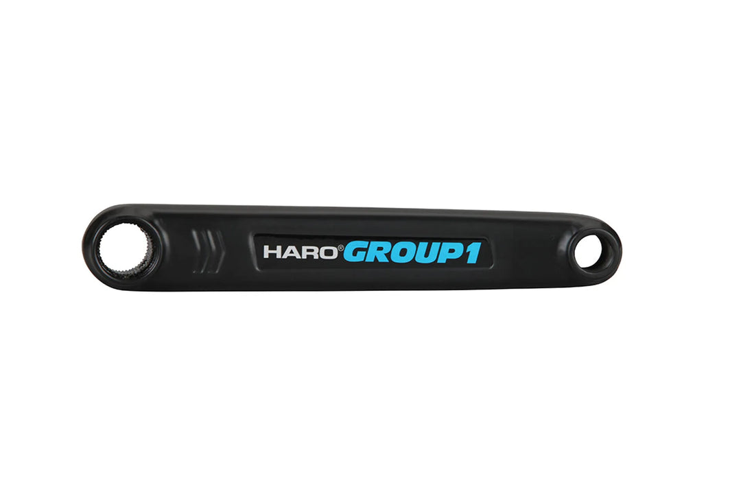 Haro Lineage Group One Cranks Black 165MM BLACK
