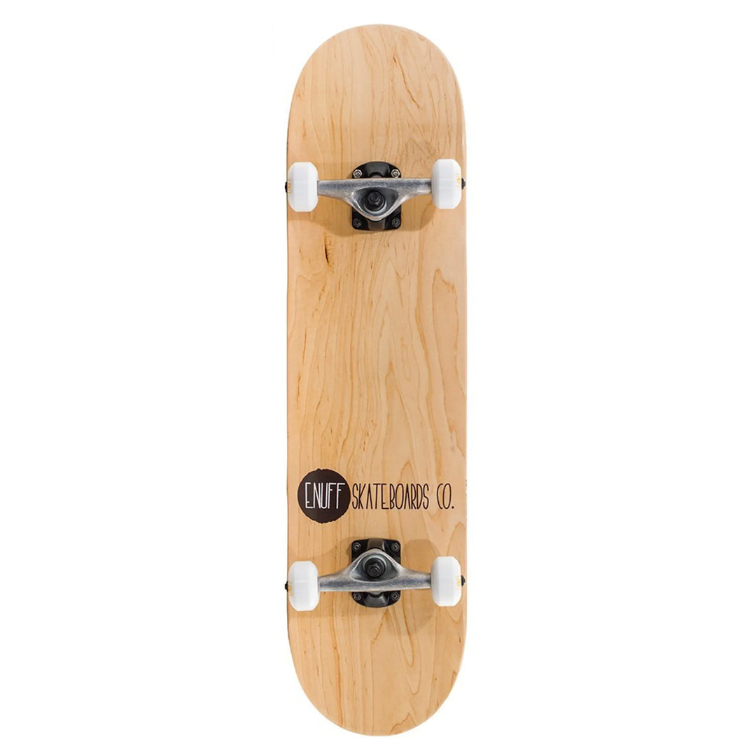 Enuff Logo Stain Complete Skateboard Natural 32 x 8 Inch