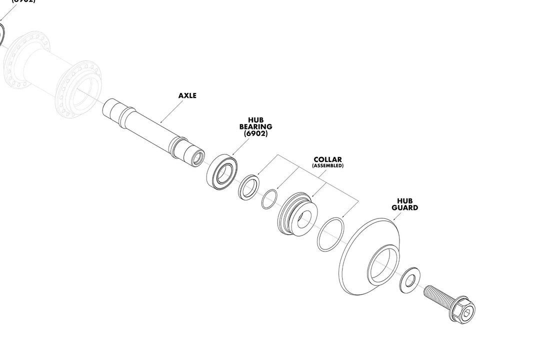Odyssey C5 Front Hub Bearing