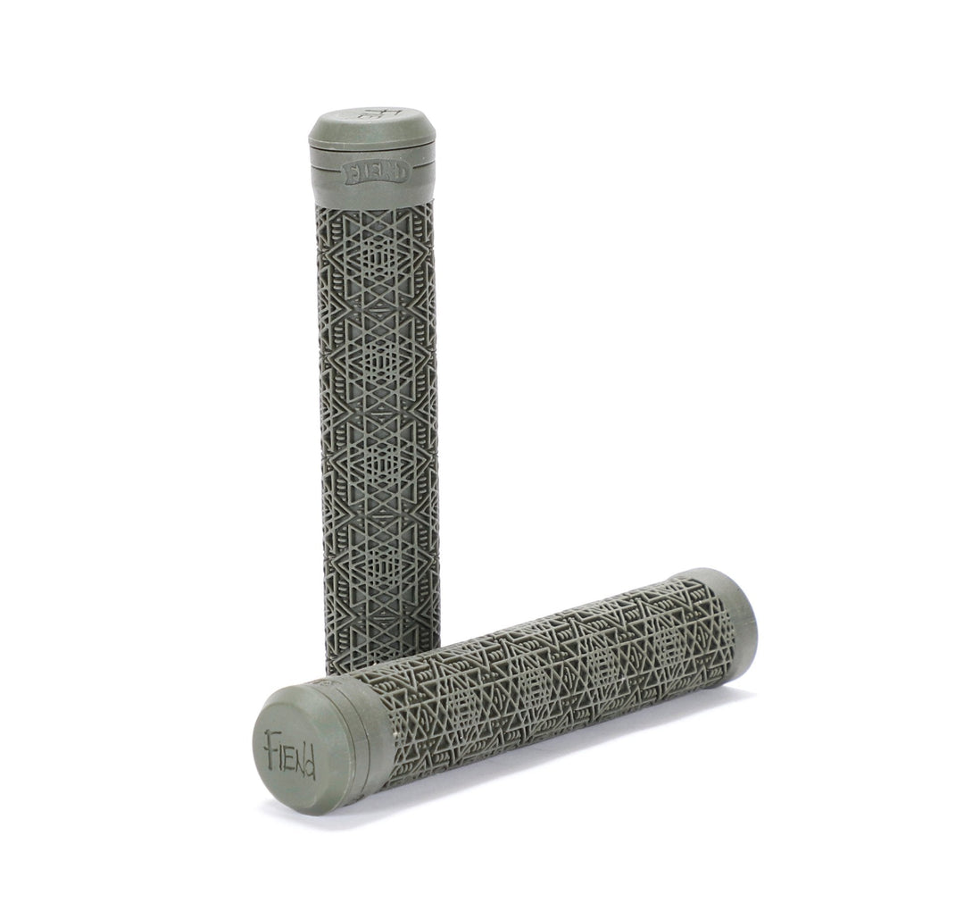 Fiend Palmere Flangeless Grips Military Green