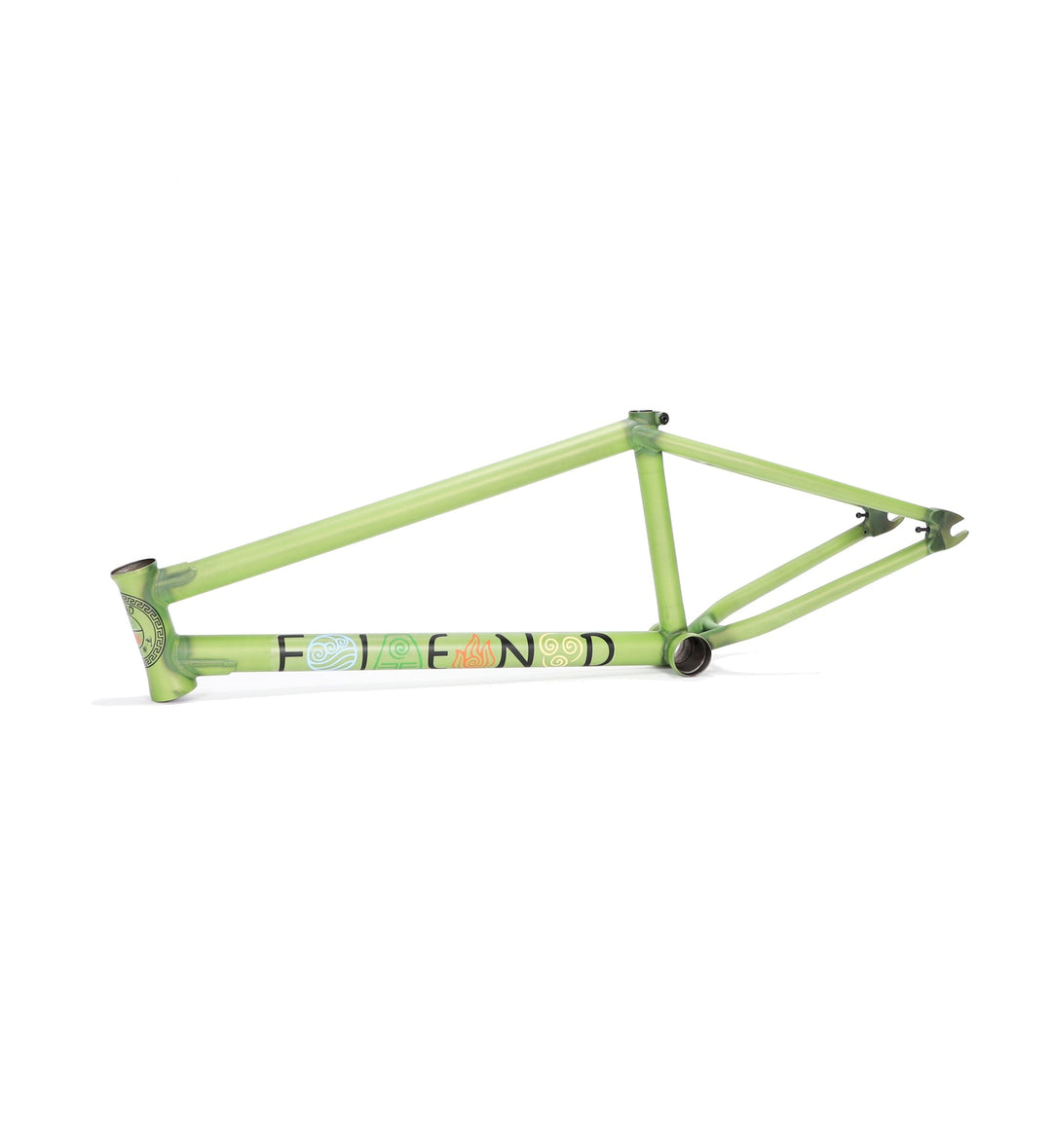 Fiend Raekes Frame Trans Earth Green